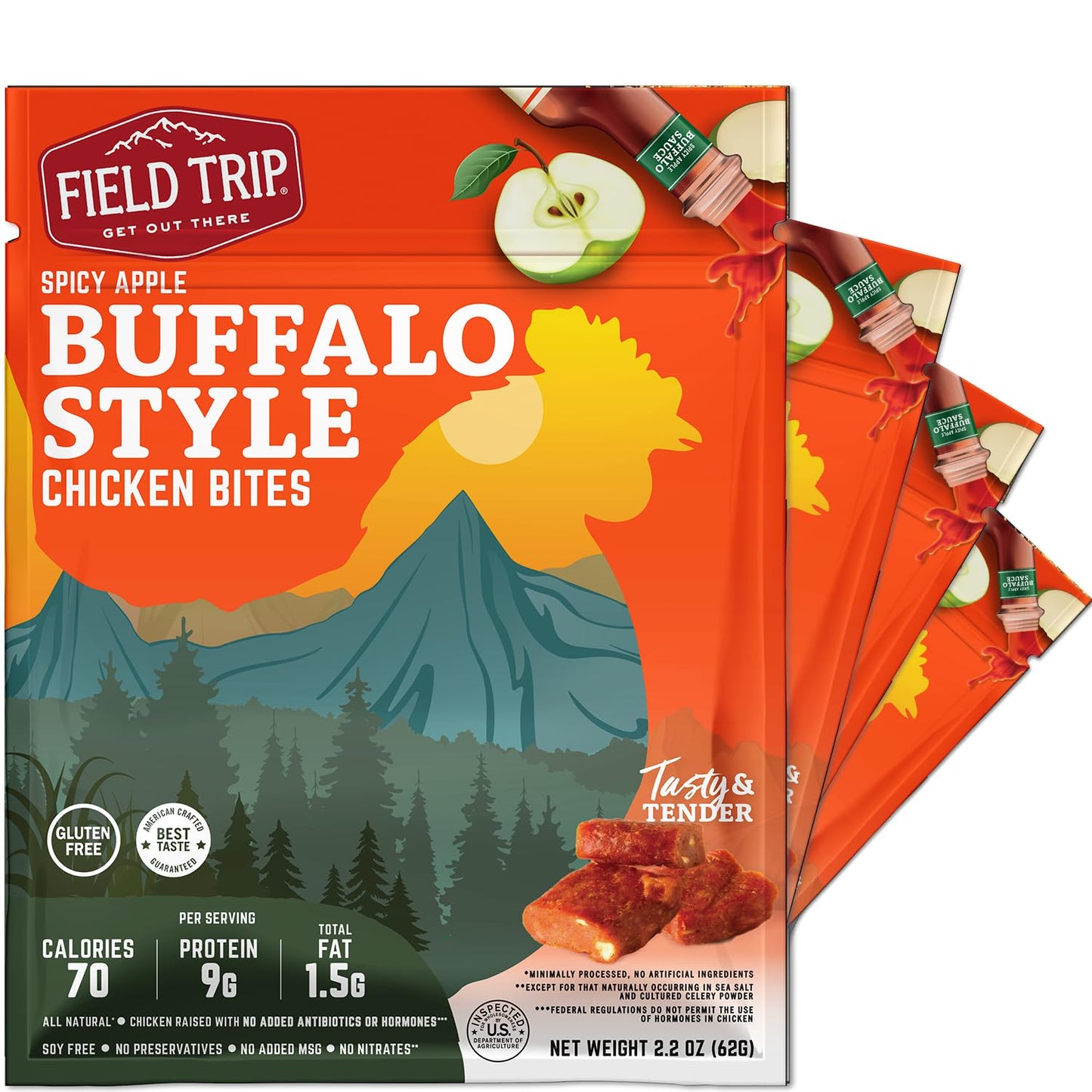 Buffalo Style Chicken Bites 2.2oz (4ct)
