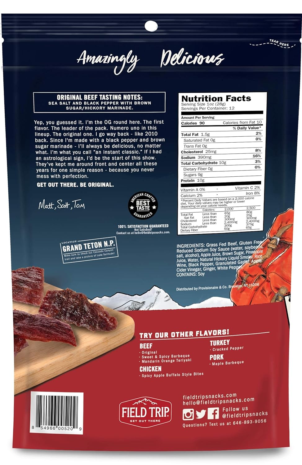 Original Beef Jerky 12oz