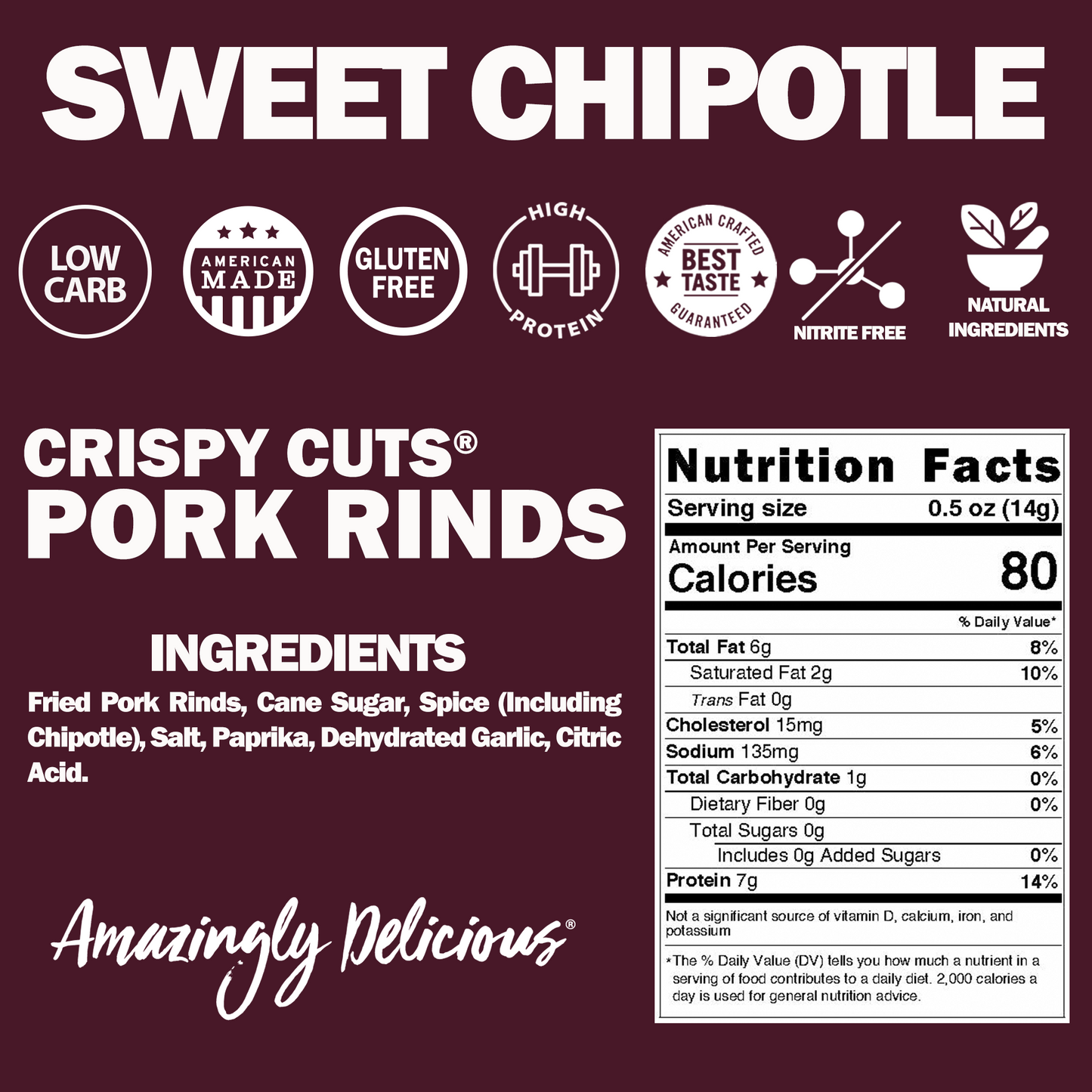 Sweet Chipotle 1oz (6 pack)