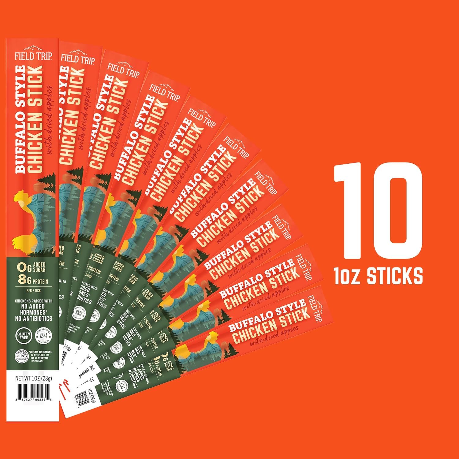 Buffalo Style Chicken Sticks 1oz (10ct)