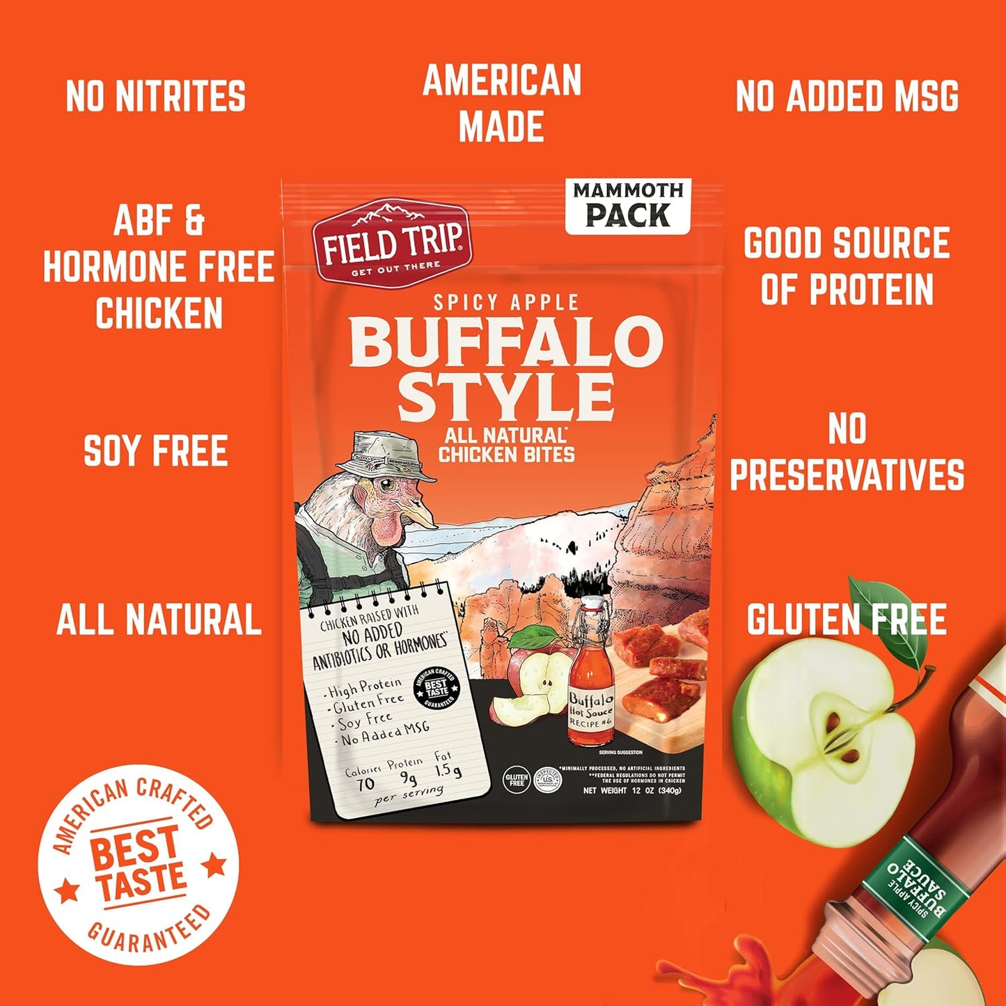 Buffalo Style Chicken Bites 12oz