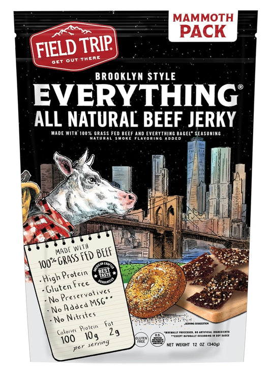 Everything Bagel Beef Jerky 12oz