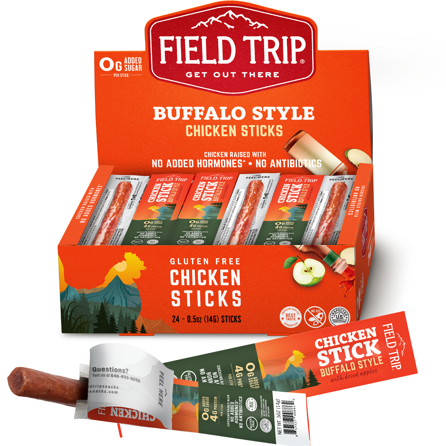 Buffalo Style Chicken Stick 0.5oz (24ct)