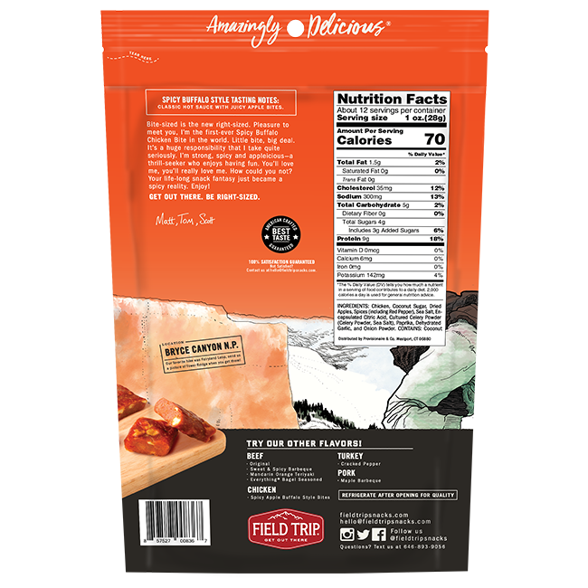 Buffalo Style Chicken Bites 12oz