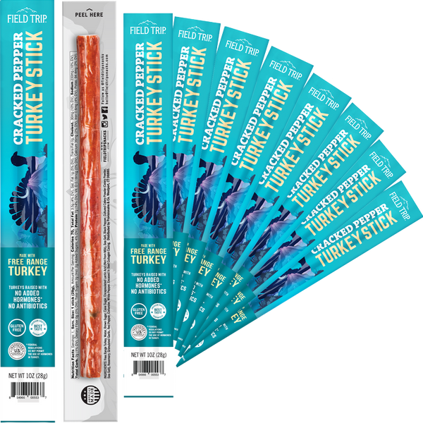 Cracked Pepper Turkey Sticks 1oz (10ct)