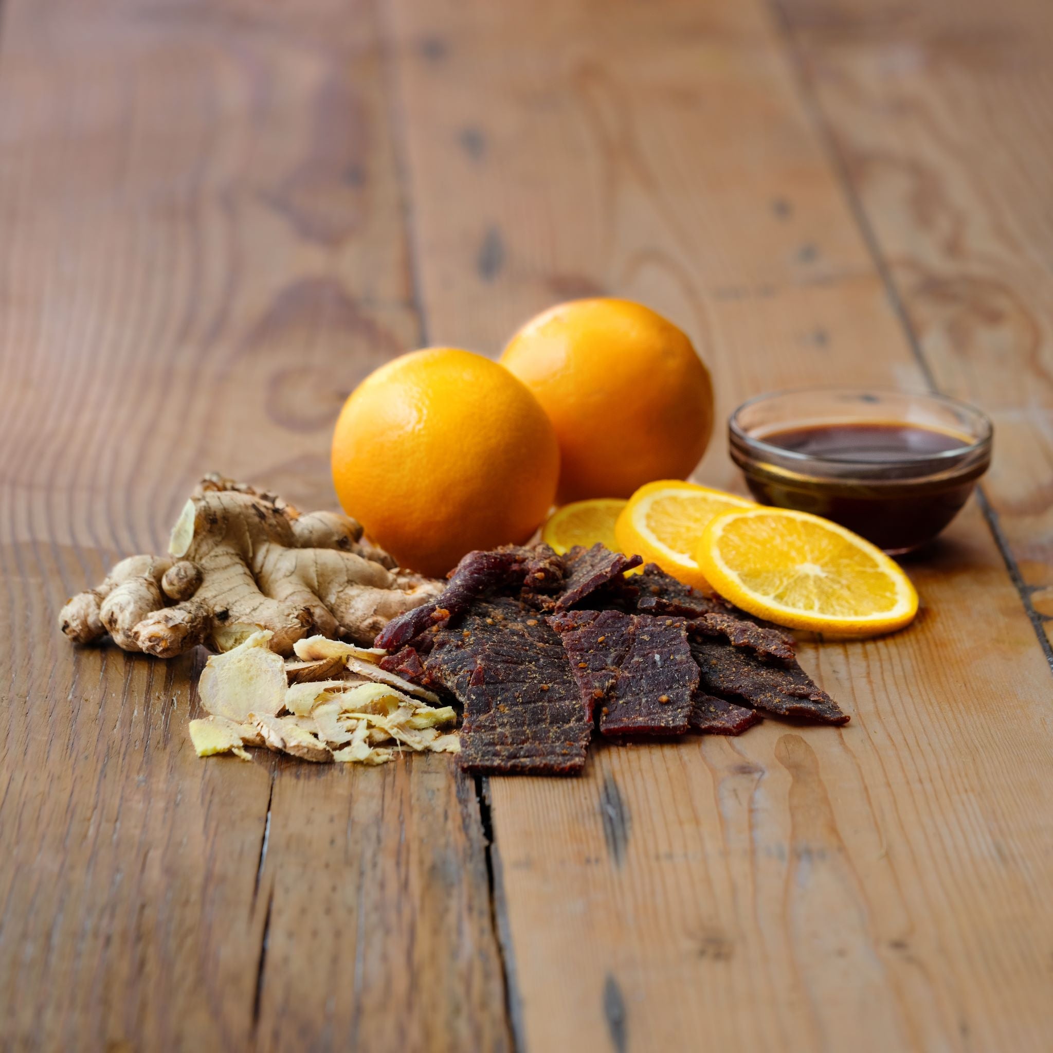 Mandarin Orange Teriyaki Beef Jerky 2.2oz (4ct)