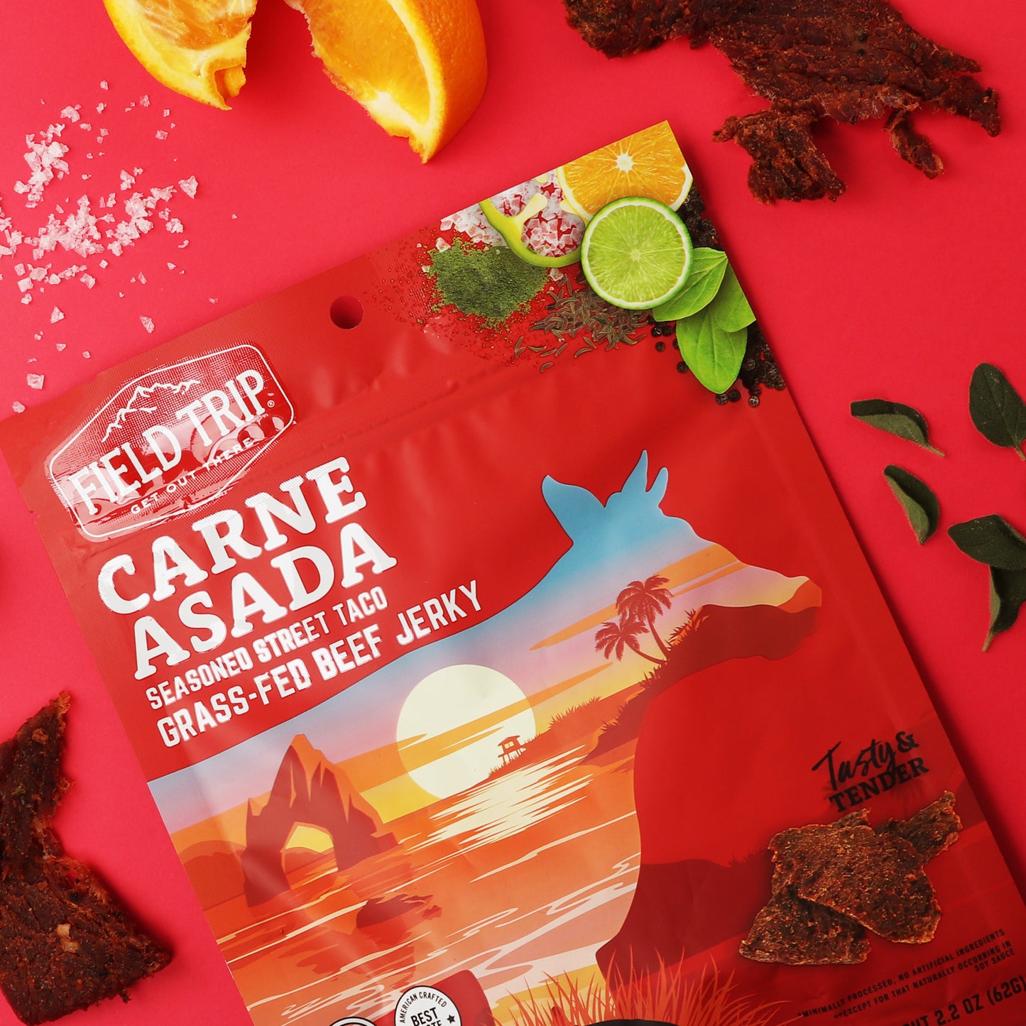 Carne Asada Beef Jerky 2.2oz (4ct)