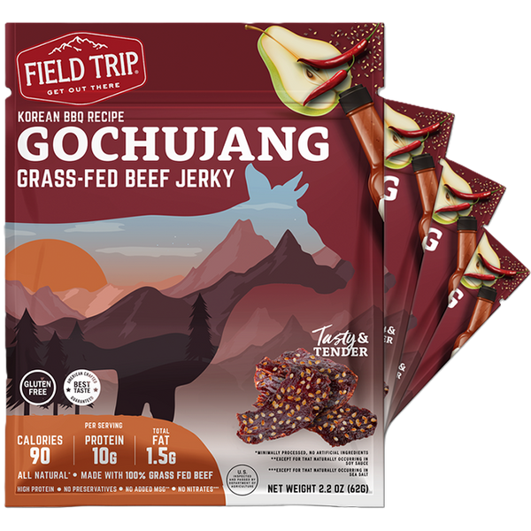 Gochujang Korean BBQ Beef Jerky 2.2oz (4ct)