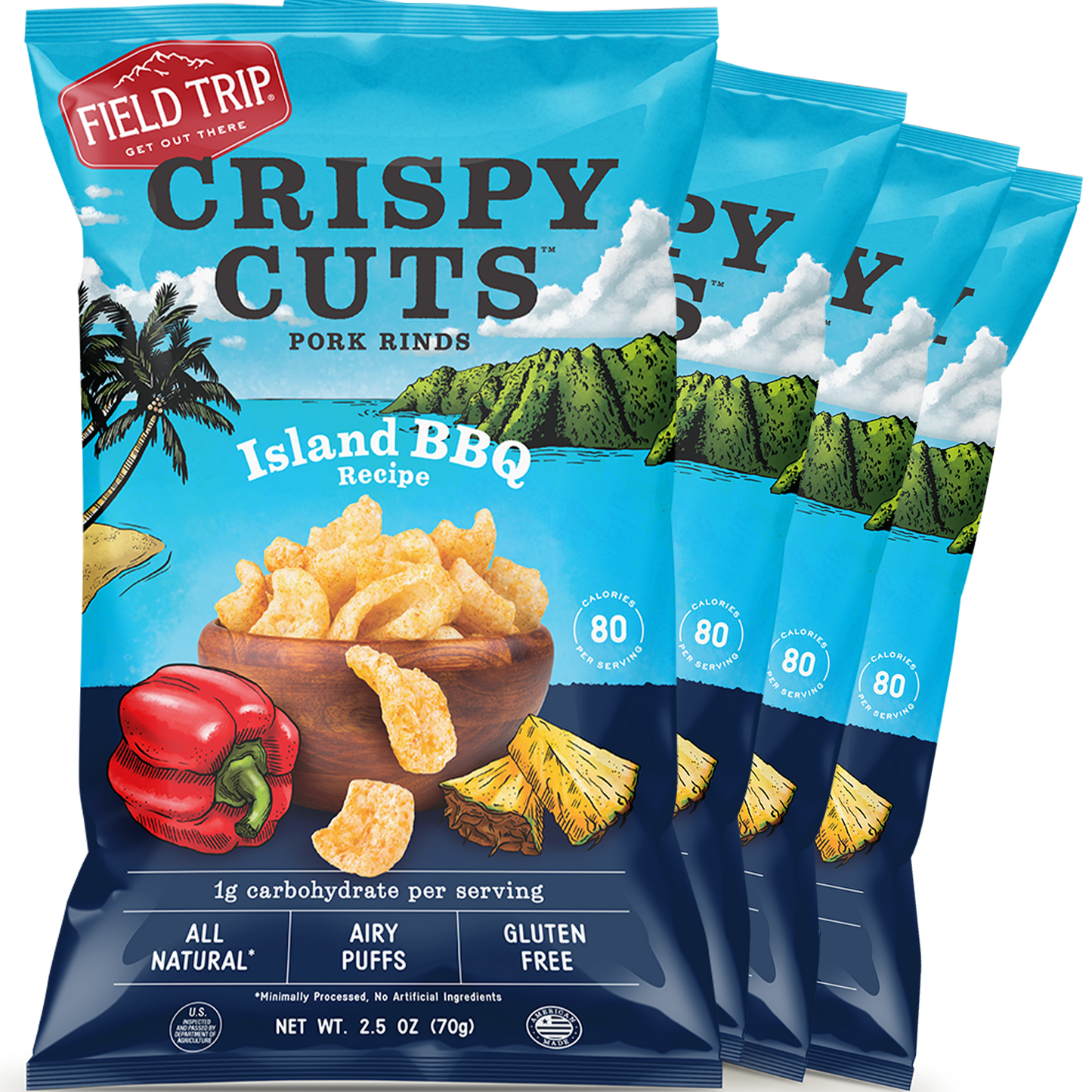 Island BBQ 2.5oz (4 pack)