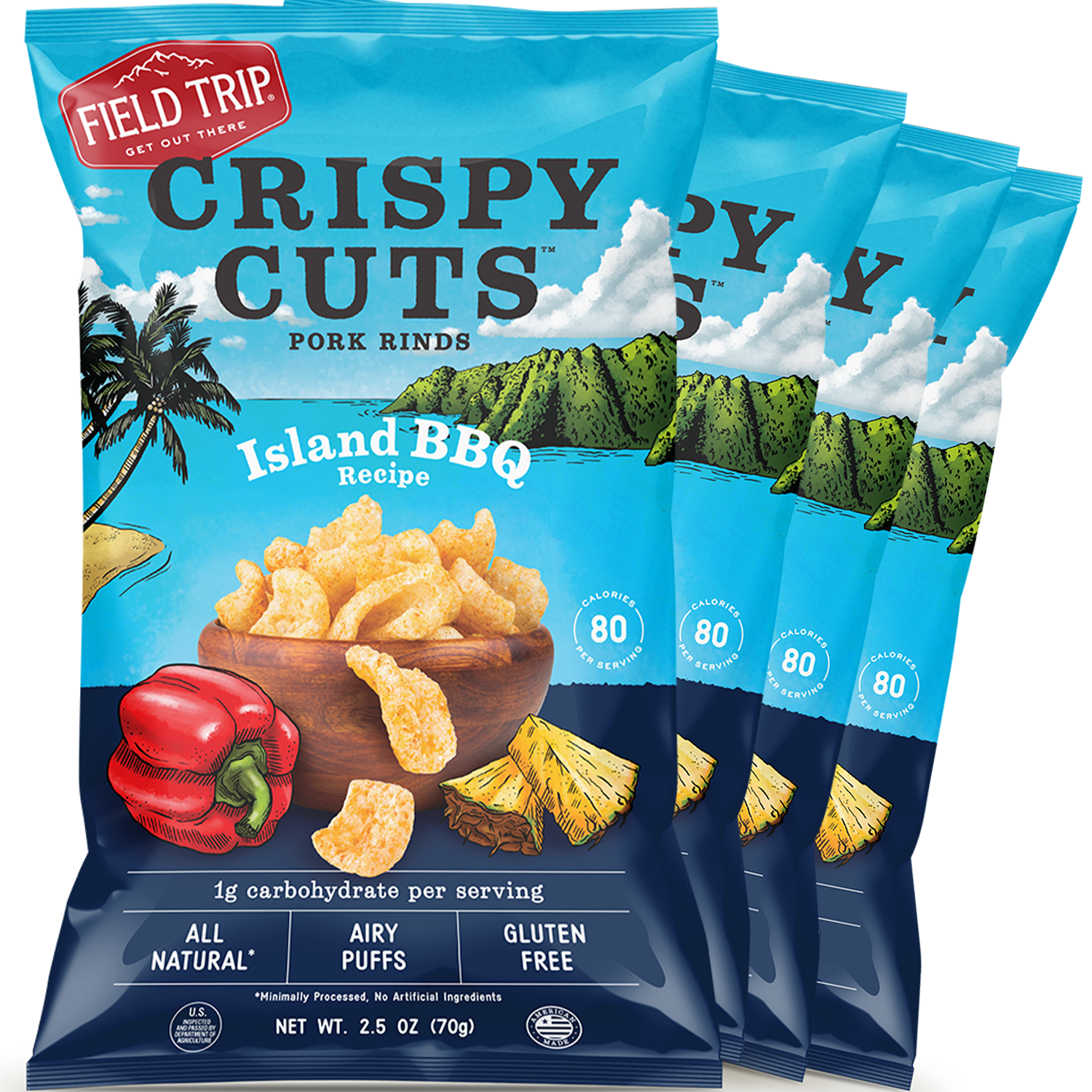 Island BBQ 2.5oz (4 pack)