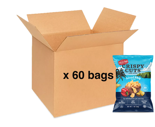 Crispy Cuts Island BBQ Pork Rind (1oz) (60 count)