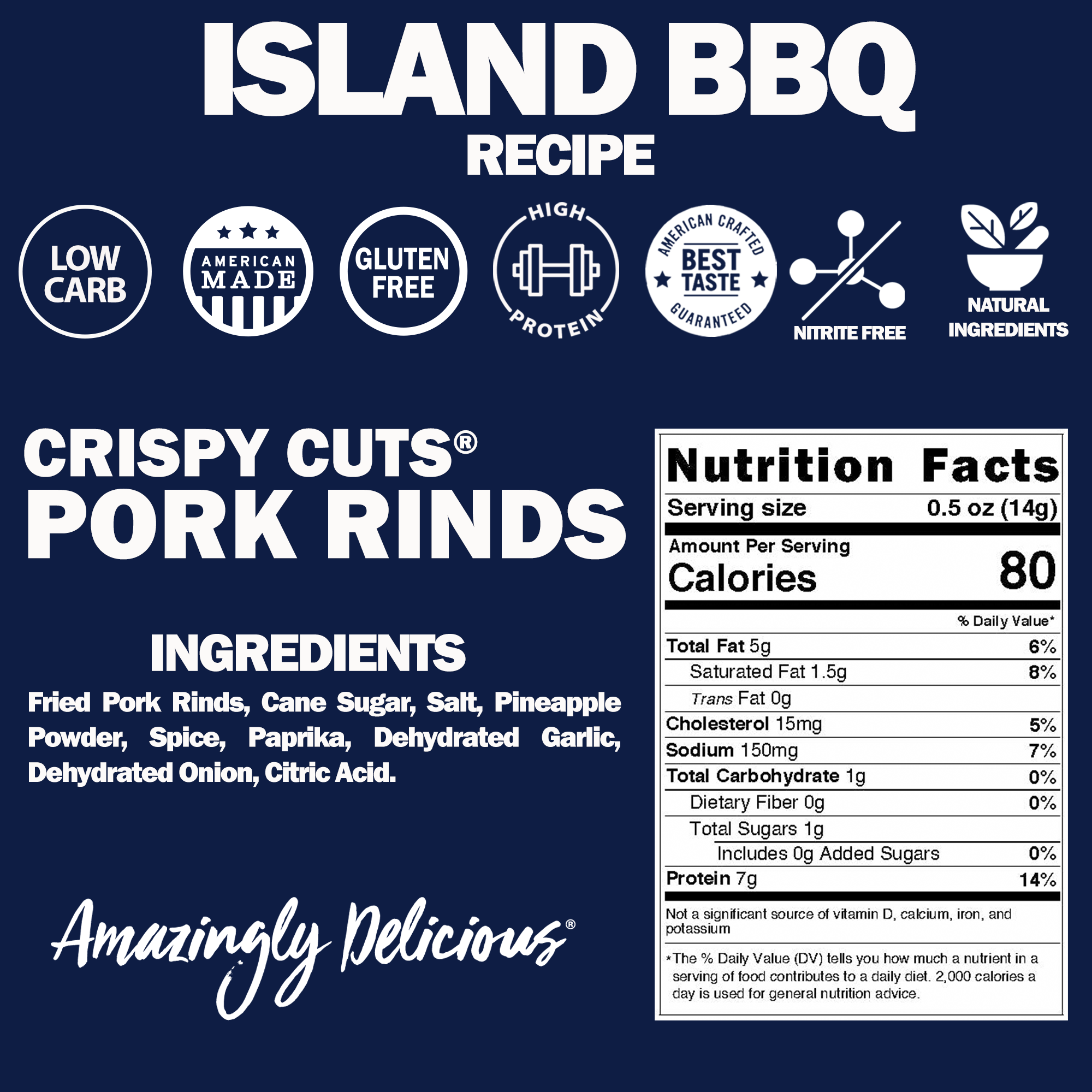 Island BBQ 1oz (6 pack)