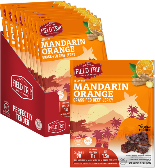 Mandarin Orange Teriyaki Beef Jerky 2.2 oz