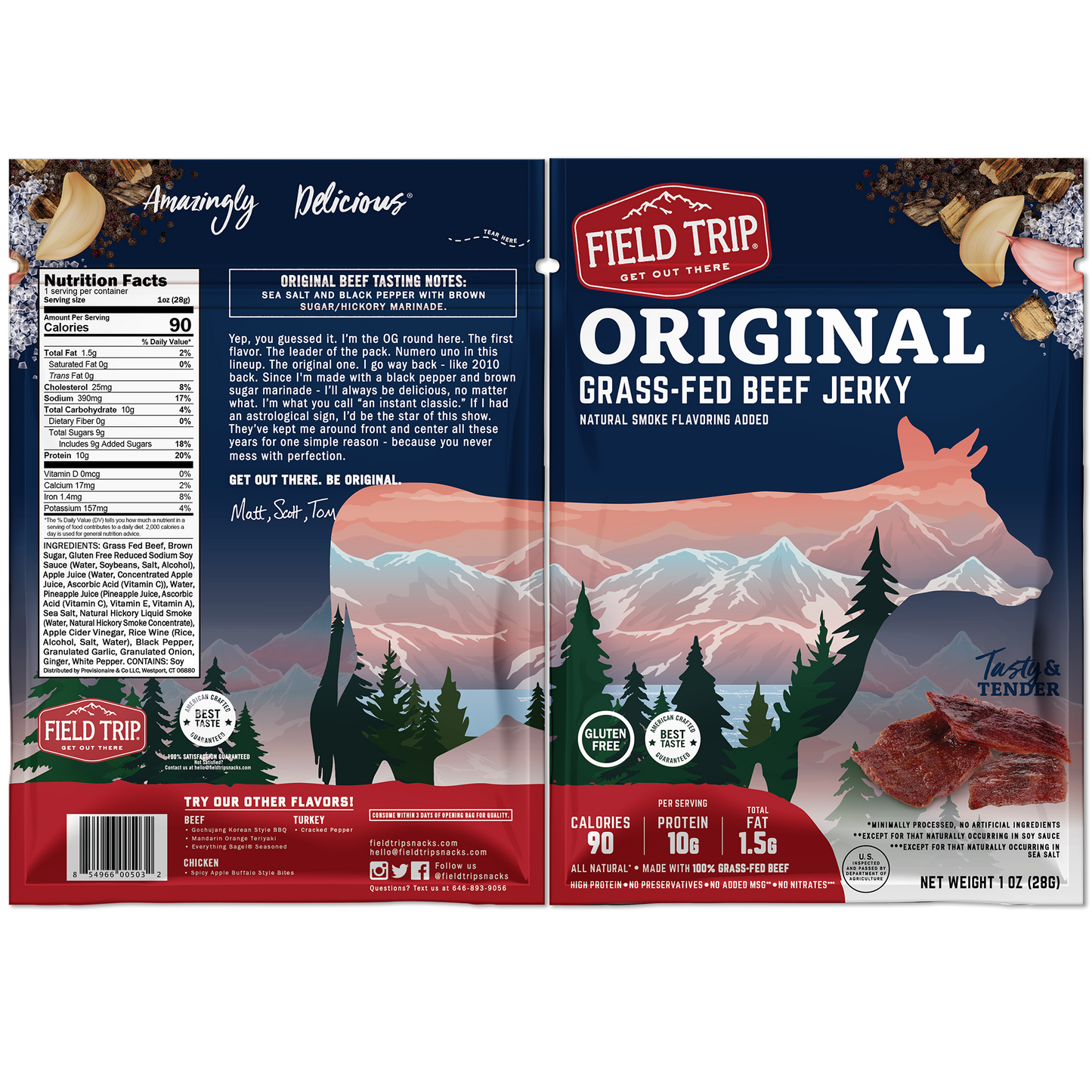 Original Beef Jerky 1.0 oz