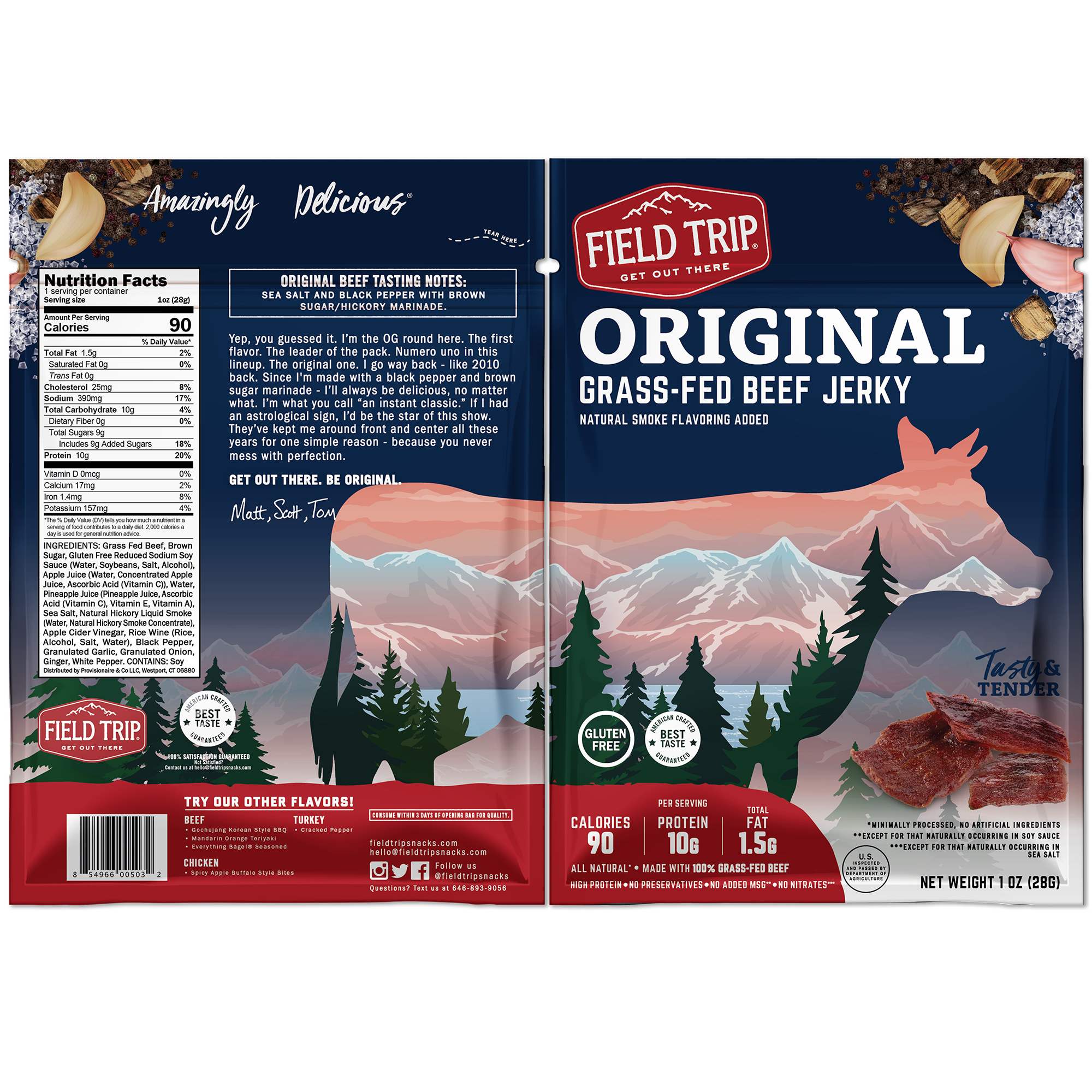 Original Beef Jerky 1.0 oz