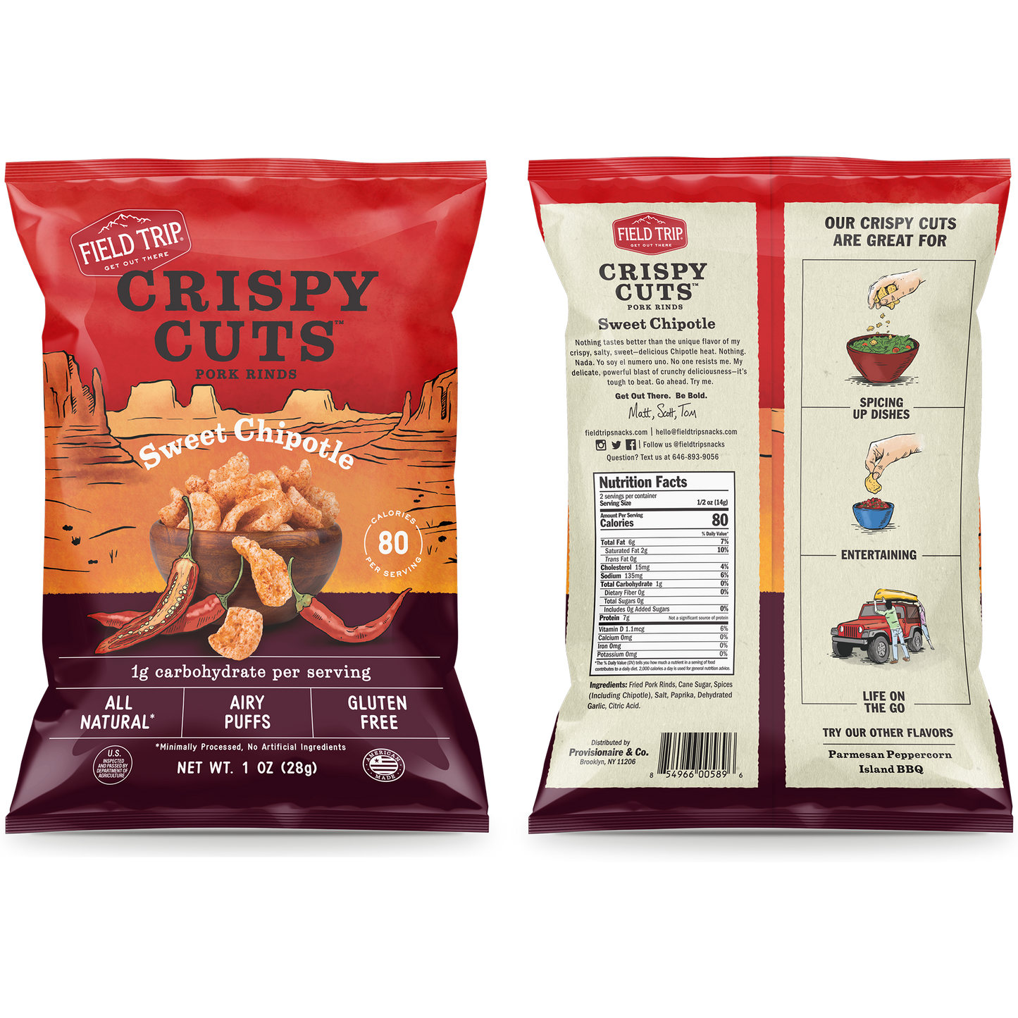 Sweet Chipotle 1oz (6 pack)