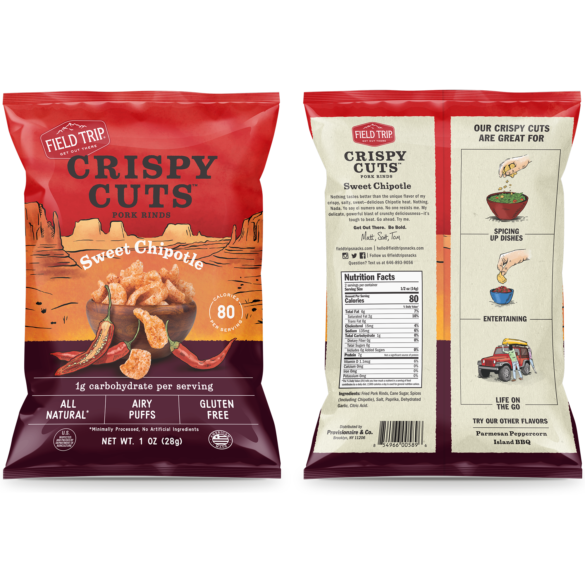 Sweet Chipotle 1oz (6 pack)