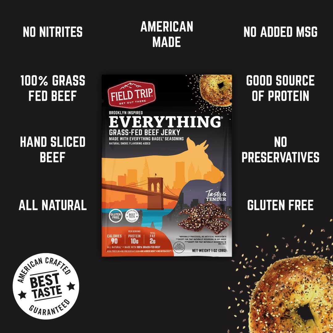 BK Everything Bagel Seasoned Beef Jerky 1.0 oz