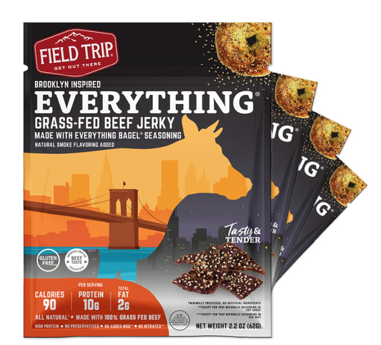 Everything Bagel Beef Jerky 2.2oz (4ct)