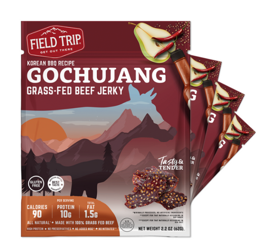 Gochujang Korean BBQ Beef Jerky 2.2oz (4ct)